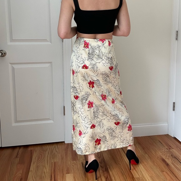 Zara Tropical Printed Skirt Set - Picture 7 of 12